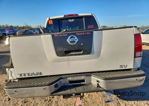 2012 Nissan Titan S z USA, uszkodzony, nr VIN 1N6BA0ED9CN304966
